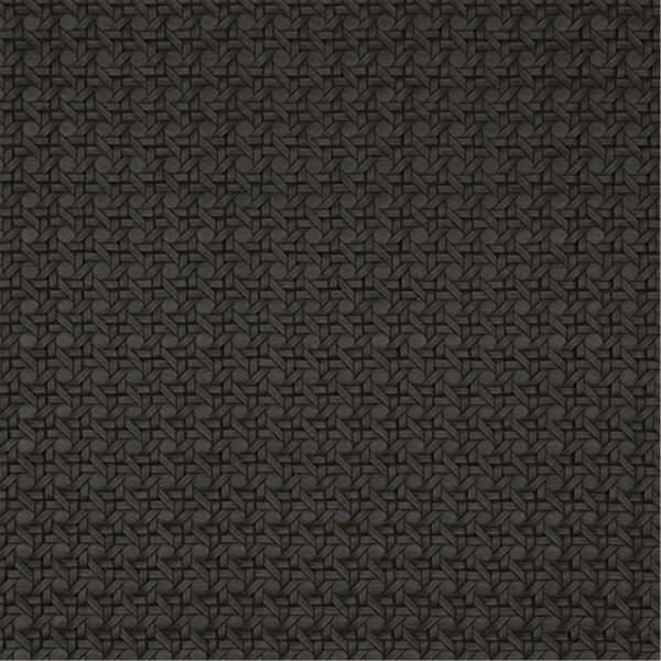 Fine-Line 54 in. Wide Dark Brown- Cross Hatch Upholstery Faux Leather FI2949376